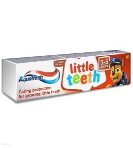 Pasta Do Zębów Dla Dzieci Aquafresh Little Teeth Psi Patrol 3-5 lat 50ml 
